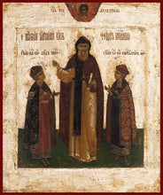 Load image into Gallery viewer, Sts. Feodor, David and Constantine orthodox icon