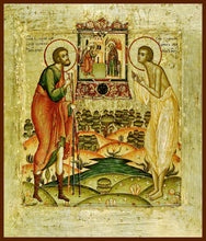 Load image into Gallery viewer, Sts. Procopius and John of Ustiug Orthodox icon 