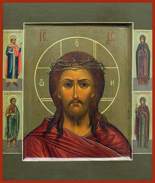Christ Crown Of Throns - Icons
