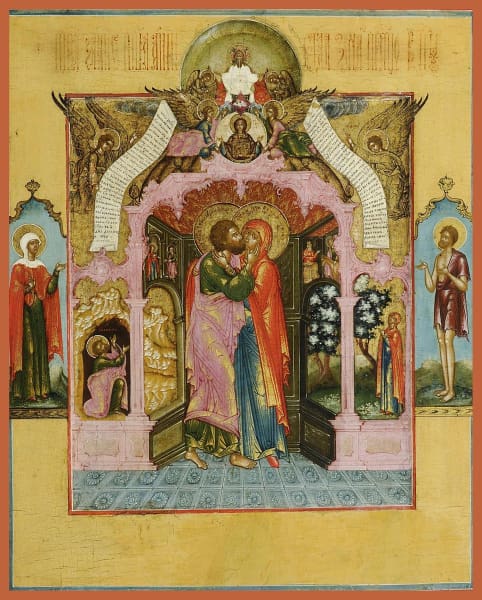 Conception Of The Most Holy Theotokos - Icons
