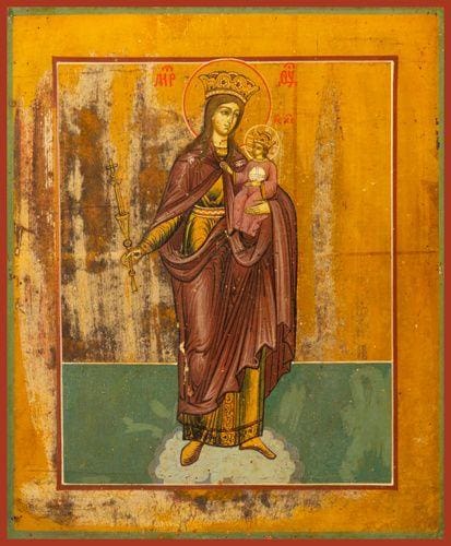 Mother Of God Queen Of Heaven - Icons