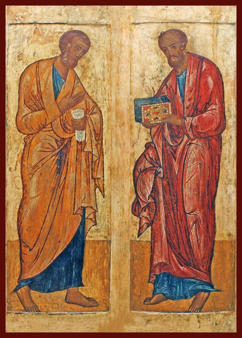 Sts. Peter and Paul Orthodox icon 