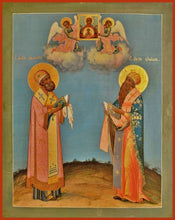 Load image into Gallery viewer, Sts. Athanasius And Kyrill Of Alexandria - Icons