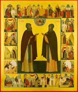 Sts. Kyrill And Maria Parents Of St. Sergius Of Radonezh - Icons