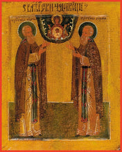 Load image into Gallery viewer, Sts. Sergius And Herman Of Valaam - Icons