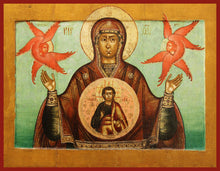 Load image into Gallery viewer, theotokos of sign orthodox icon