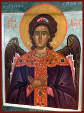 Load image into Gallery viewer, Guardian Angel Russian icon newly painted 