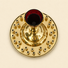 Load image into Gallery viewer, Brass Candle Stand - Style A