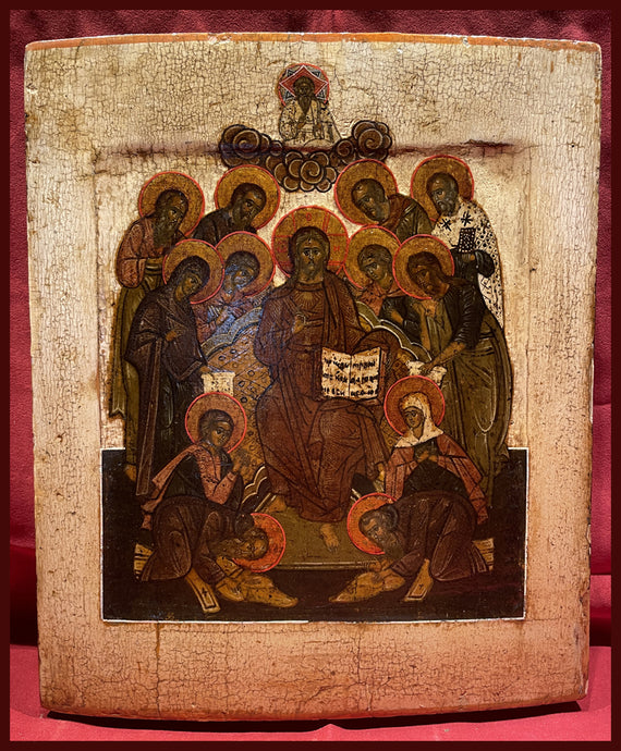 Christ Enthroned with Full Deisis