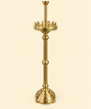 Load image into Gallery viewer, Brass Candle Stand - 15 Candles