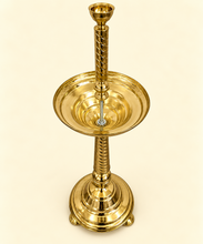 Load image into Gallery viewer, Brass Candle Stand - Sand