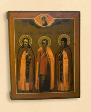 Load image into Gallery viewer, Sts. John of Damascus, Gurius of Kazan and John