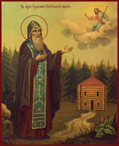 St. Gerasim Vologda Orthodox icon