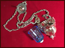 Load image into Gallery viewer, Antique Orthodox Vigil Lamp