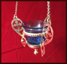 Load image into Gallery viewer, Antique Orthodox Vigil Lamp