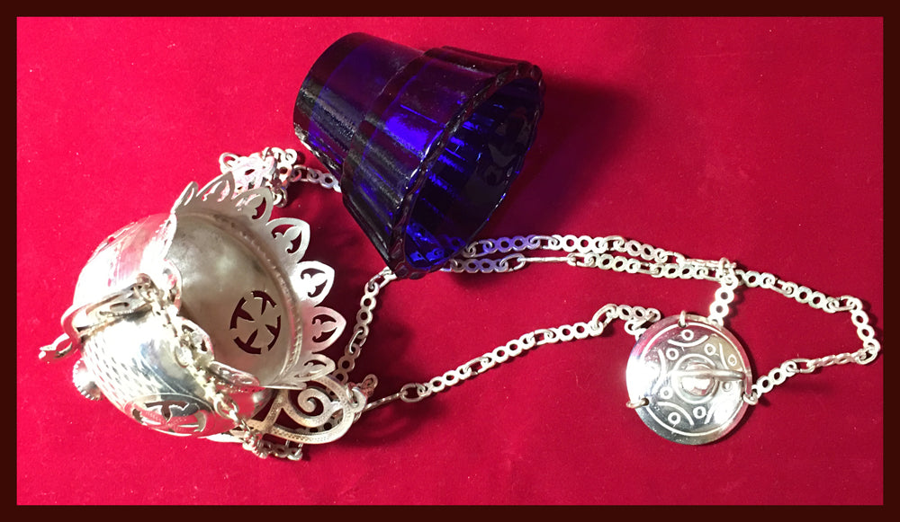 Antique Orthodox Vigil Lamp