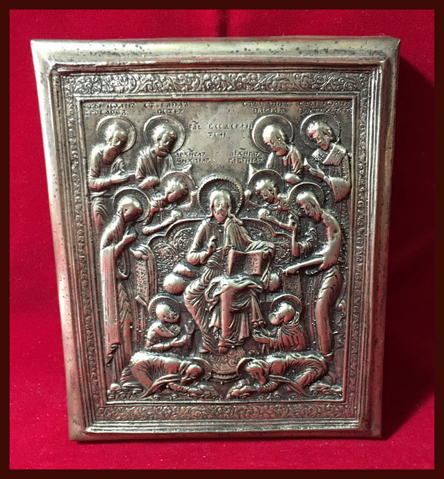Christ Enthroned with Full Deisis