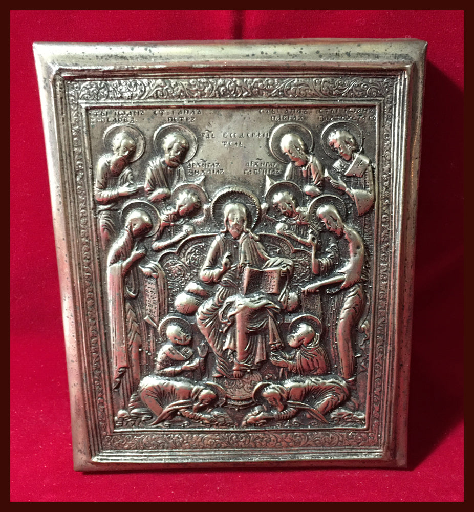 Christ Enthroned with Full Deisis