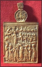 Load image into Gallery viewer, antique russian orthodox metal icon Pokrov