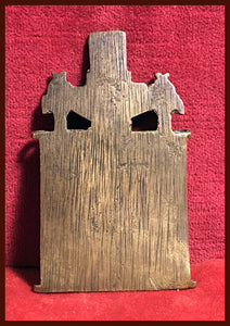 Mother of God "Kazan" antique metal icon