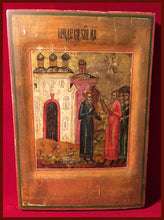 Load image into Gallery viewer, Set of Five Icons : Life of the Tikhvin icon of the Mother of God