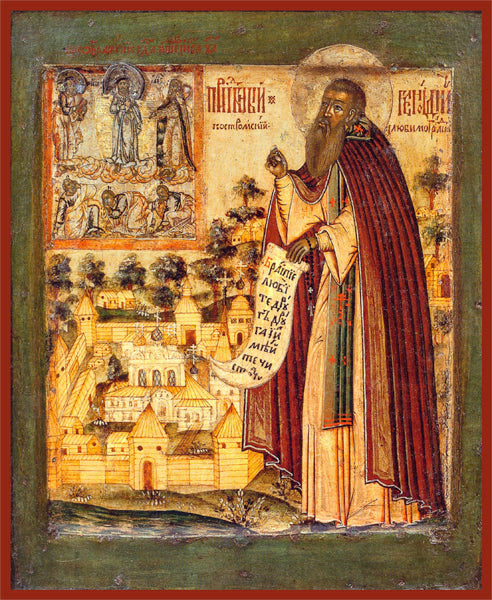 St. Gennadius of Kostroma Orthodox Icon