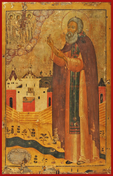St. Sergius Nuromsk Orthodox icon