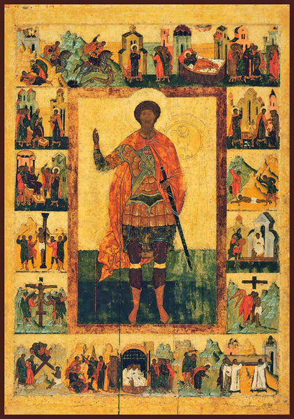 St. Theodore Stratelates Orthodox icon