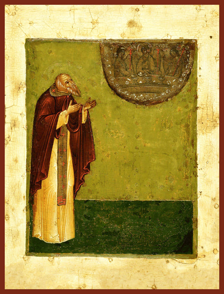 St. Anthony of Siya Orthodox Icon