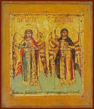 Load image into Gallery viewer, Archangels Michael And Gabriel - Icons