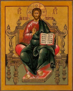 Christ Enthroned - Icons