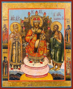 Christ Enthroned - Icons