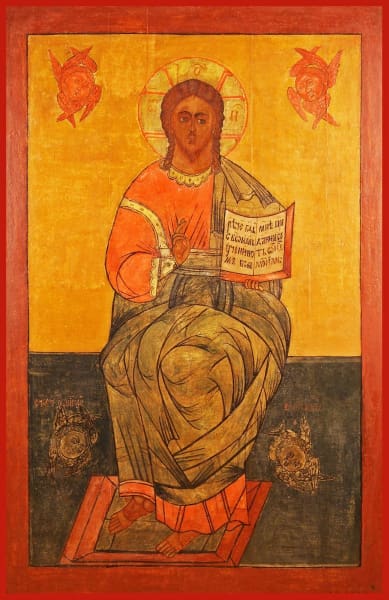 Christ Enthroned - Icons