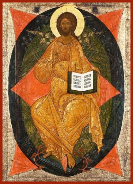 Christ Enthroned - Icons