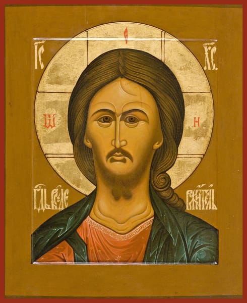 Christ Fiery Eye - Icons