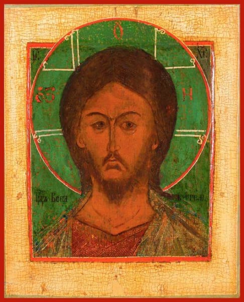 Christ Fiery Eye - Icons