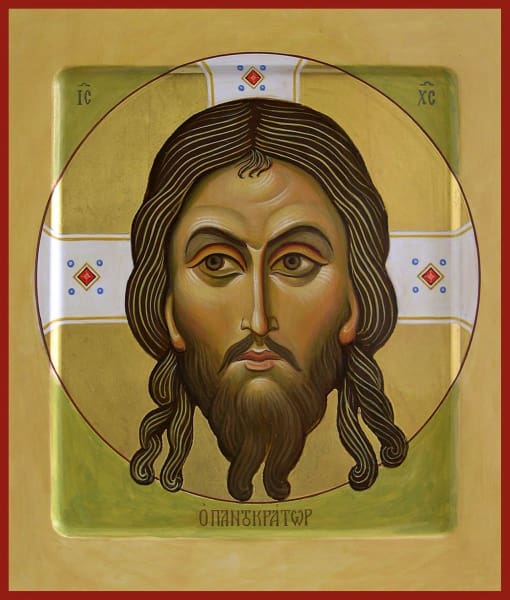Christ Golden Hair - Icons