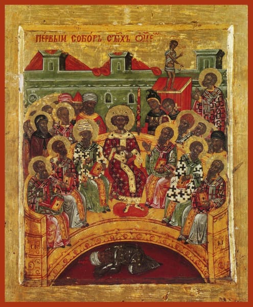 Commemoration Of The First Ecumenical Council - Icons