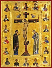 Load image into Gallery viewer, Crucifixion With Saints - Icons