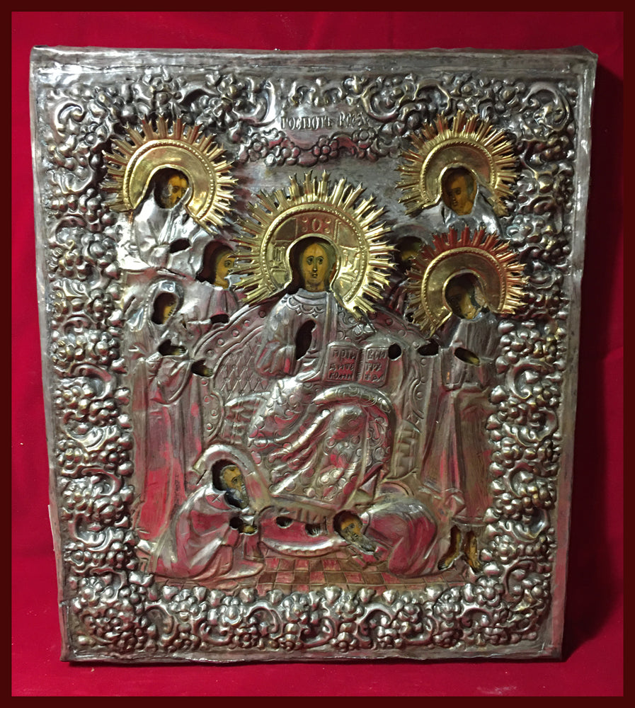 Christ Enthroned with Deisis
