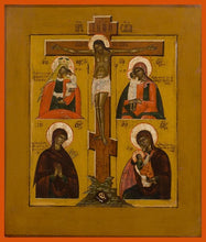 Load image into Gallery viewer, Four Part With Crucifixion - Icons