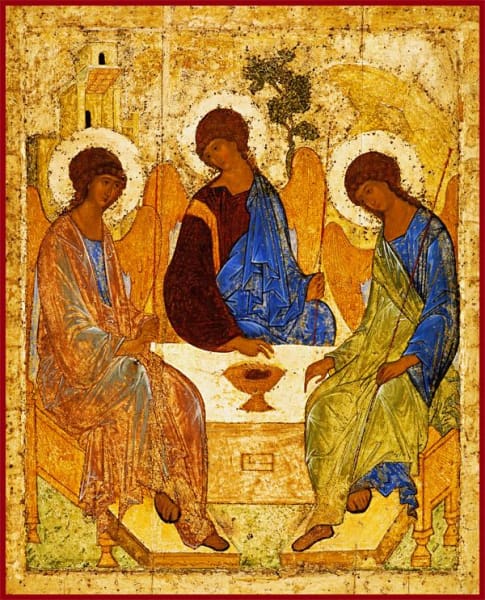 Holy Trinity Rublev - Icons