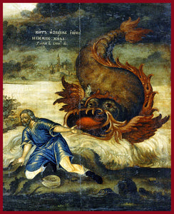 Holy Prophet Jonah Orthodox Icon