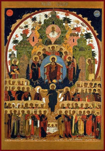 Mother Of God All Creation Rejoices In Thee - Icons