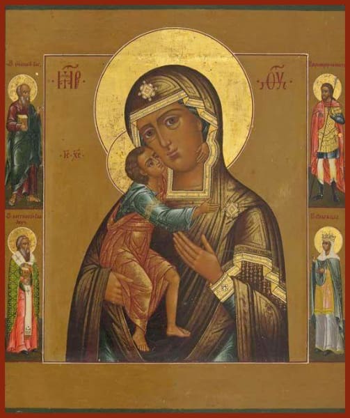 Mother Of God Feodorovskaya - Icons