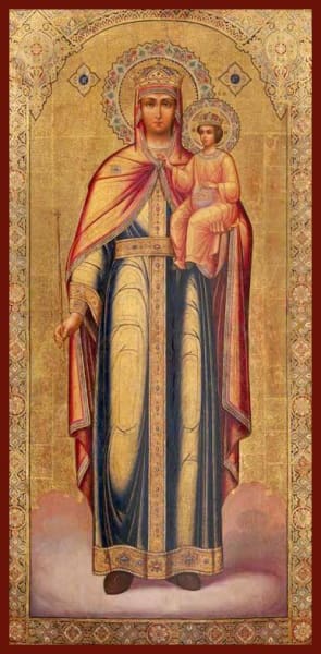 Mother Of God Full Standing - Icons