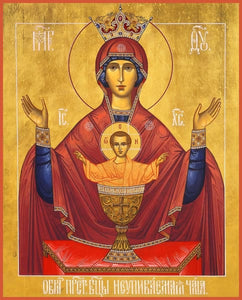 Mother Of God Inexhaustible Cup - Icons