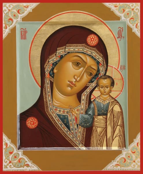 Mother Of God Kazan - Icons