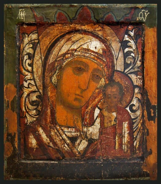 Mother Of God Kazan - Icons