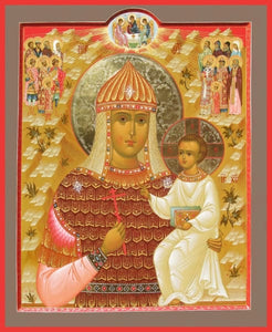 Mother Of God Stand For Christ To The Martyrs Cross - Icons